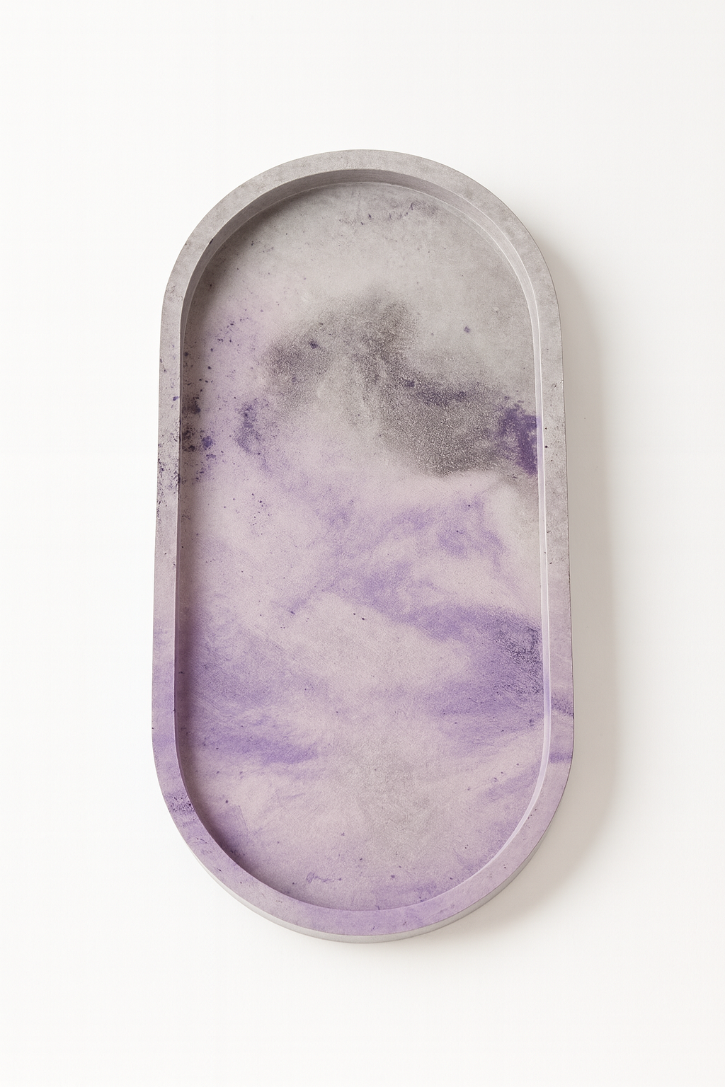 OVAL CONCRETE TRAY