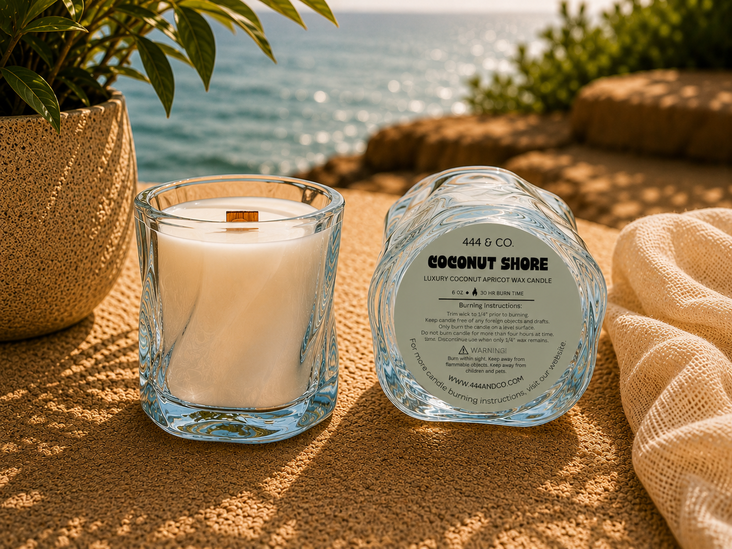 COCONUT SHORE- BLUE SKIES FINISH